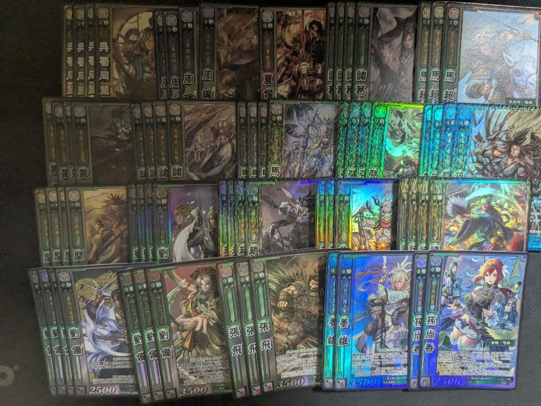 三国志大戦TCG　TR5　PT65　SR136　SRF5　他8500枚以上