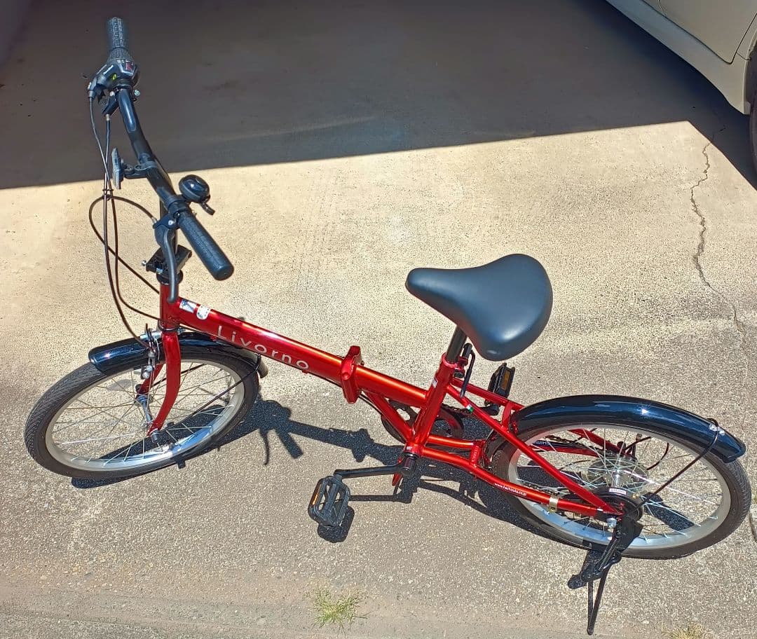 【受け渡し】折りたたみ自転車 20インチ 6段変速