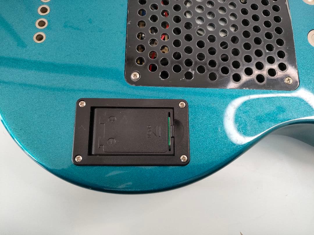 Pignose/ピグノーズ メタリックブルー アンプ内蔵ミニエレキギター