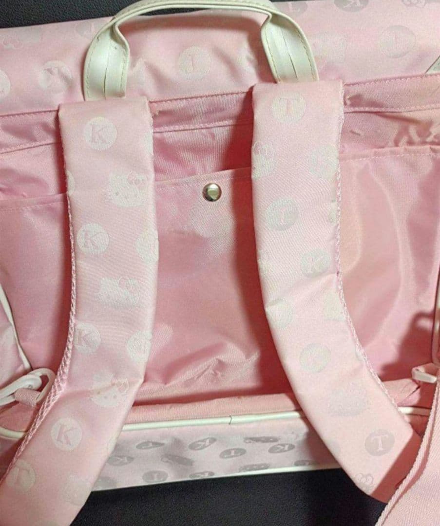 サンリオ　ハローキティ　天使　レトロ　リュック　ショルダーバッグ　ピンク　希少