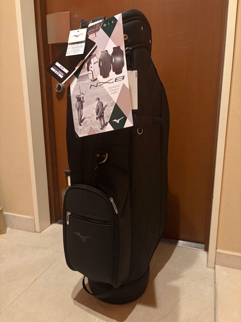 Mizuno NX8 ブラックキャディバッグ