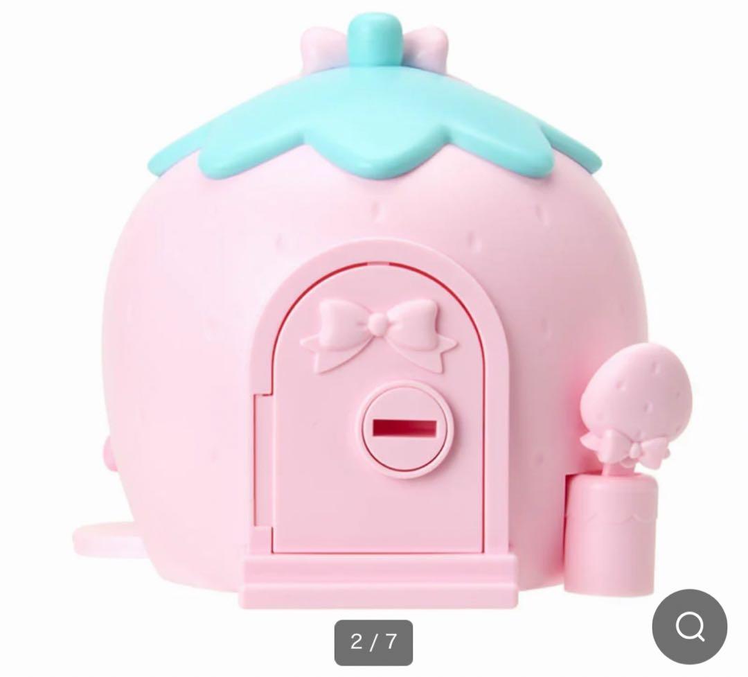 マイメロ 貯金箱　サンリオ　マイメロディ いちご　イチゴ　苺　ストロベリー