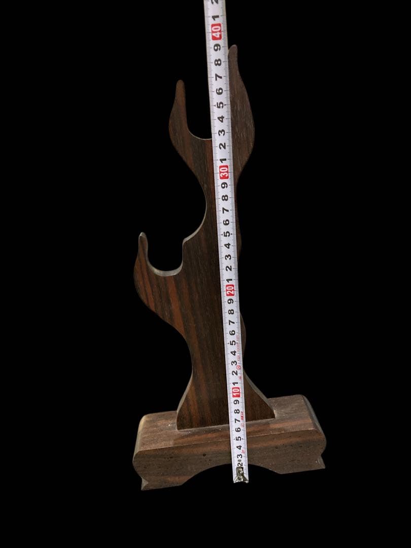 な*ん様 黒檀 雲龍 刀掛け 木製 刀装具 武具 刀台 時代武具 模造刀 日本刀