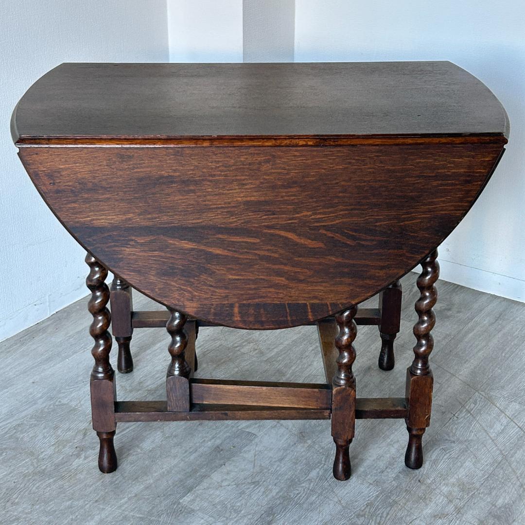 イギリス アンティーク家具 ゲートレッグテーブル 1930年頃 886A