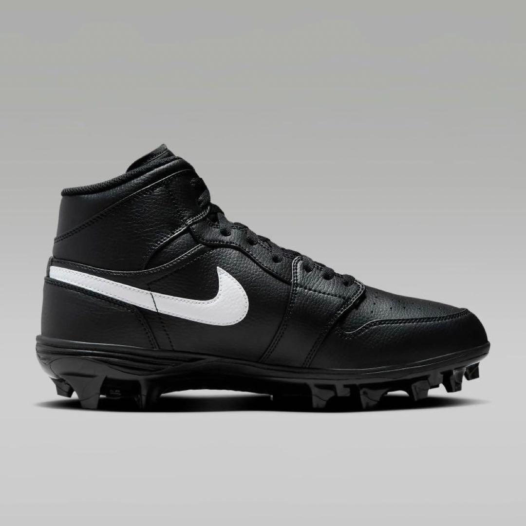 Jordan 1 Mid TD Black　アメフト スパイク 27.5cm　E