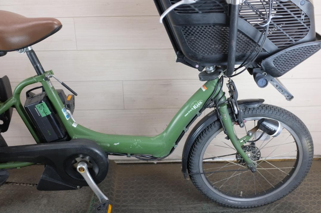 ヤマハ　PAS KISS　20インチ　3段　8.7Ah充電器あり