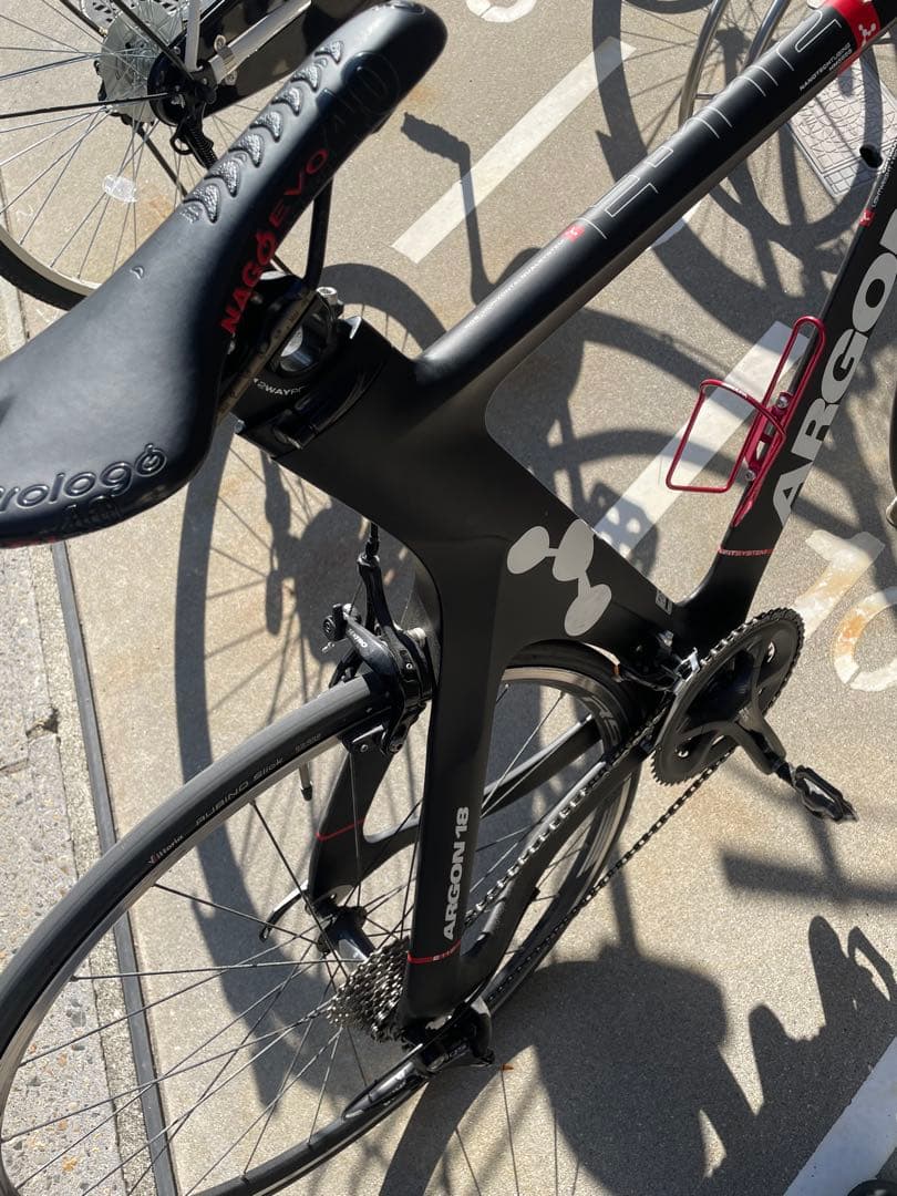 うちちARGON 18 E-112 105 11 トライアスロンTTバイク