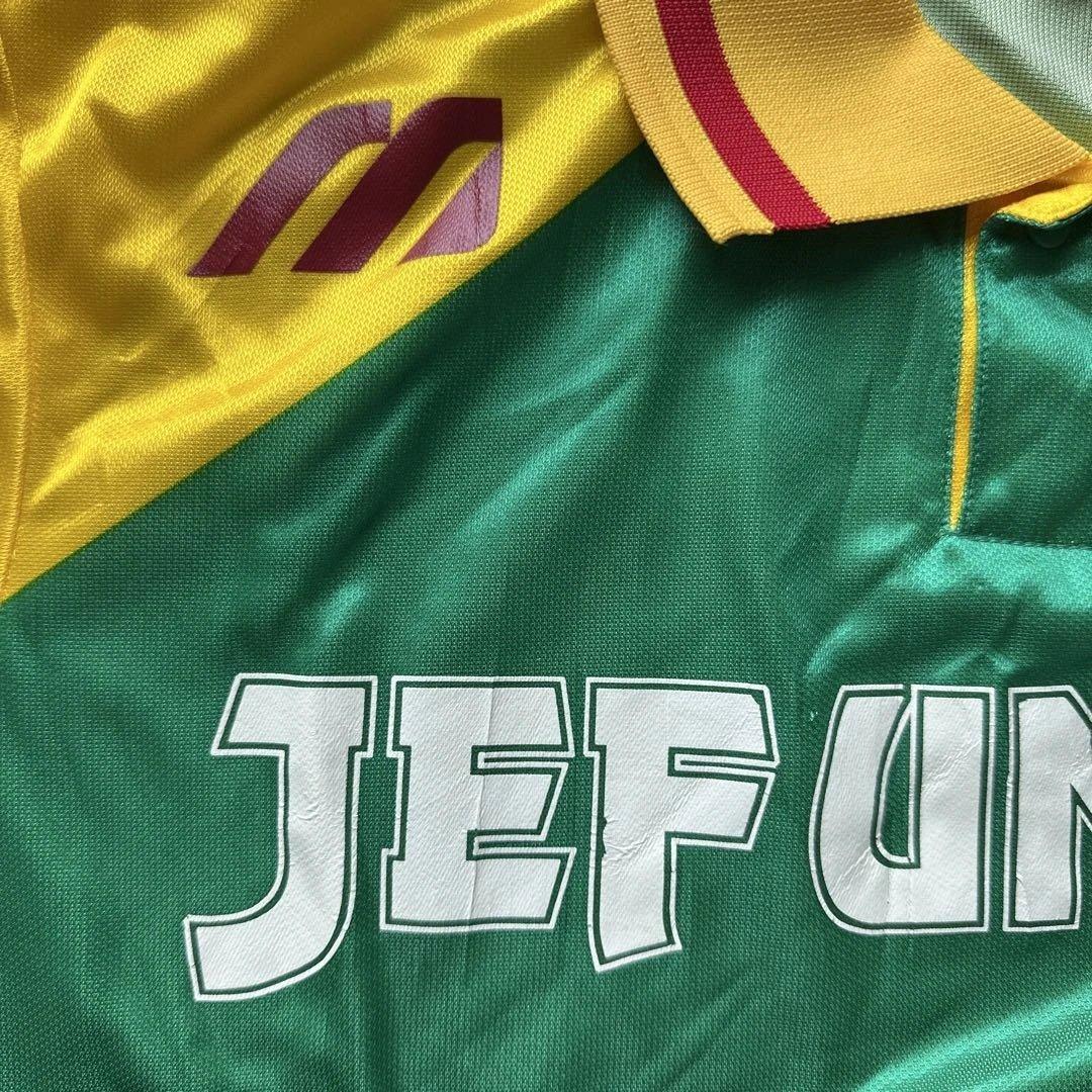 MIZUNO Jリーグ ジェフ千葉 レプリカ ユニフォーム L 日本製 レトロ