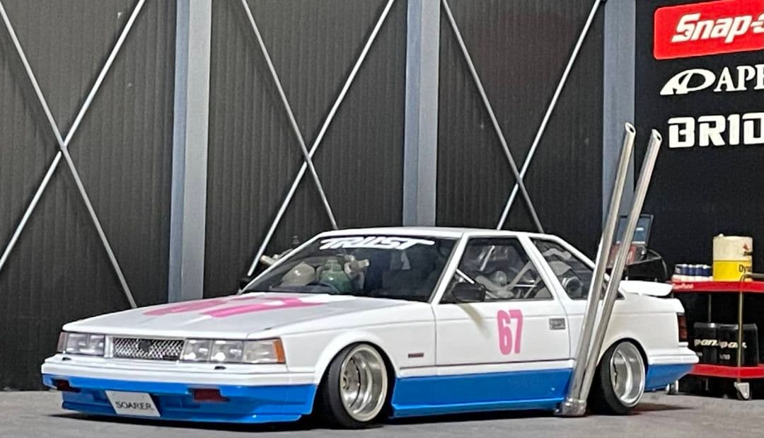 1/18 IG シャコタンブギ　ハジメのソアラ仕様★新品【改カスタム★】