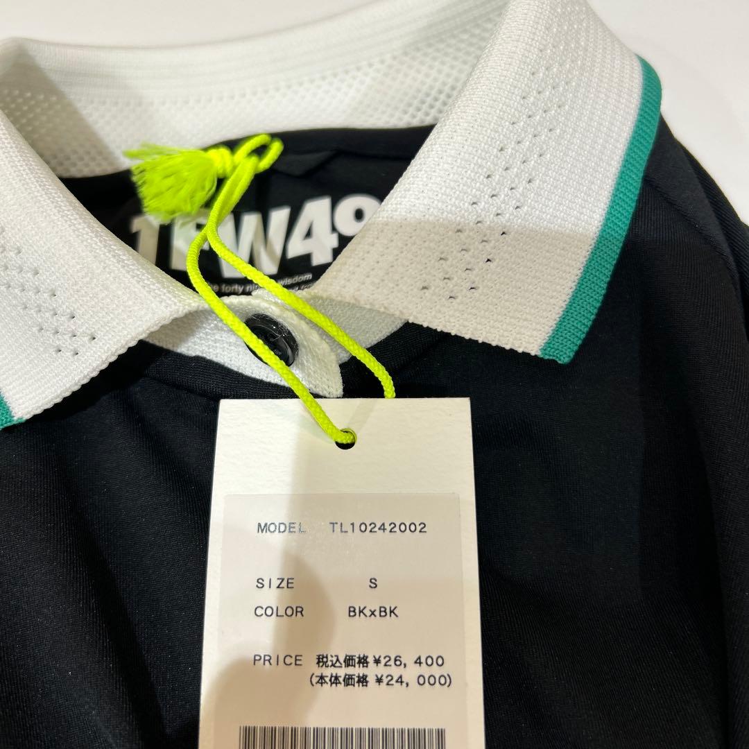 新品❤️TFW49 ブラックポロシャツ レディース