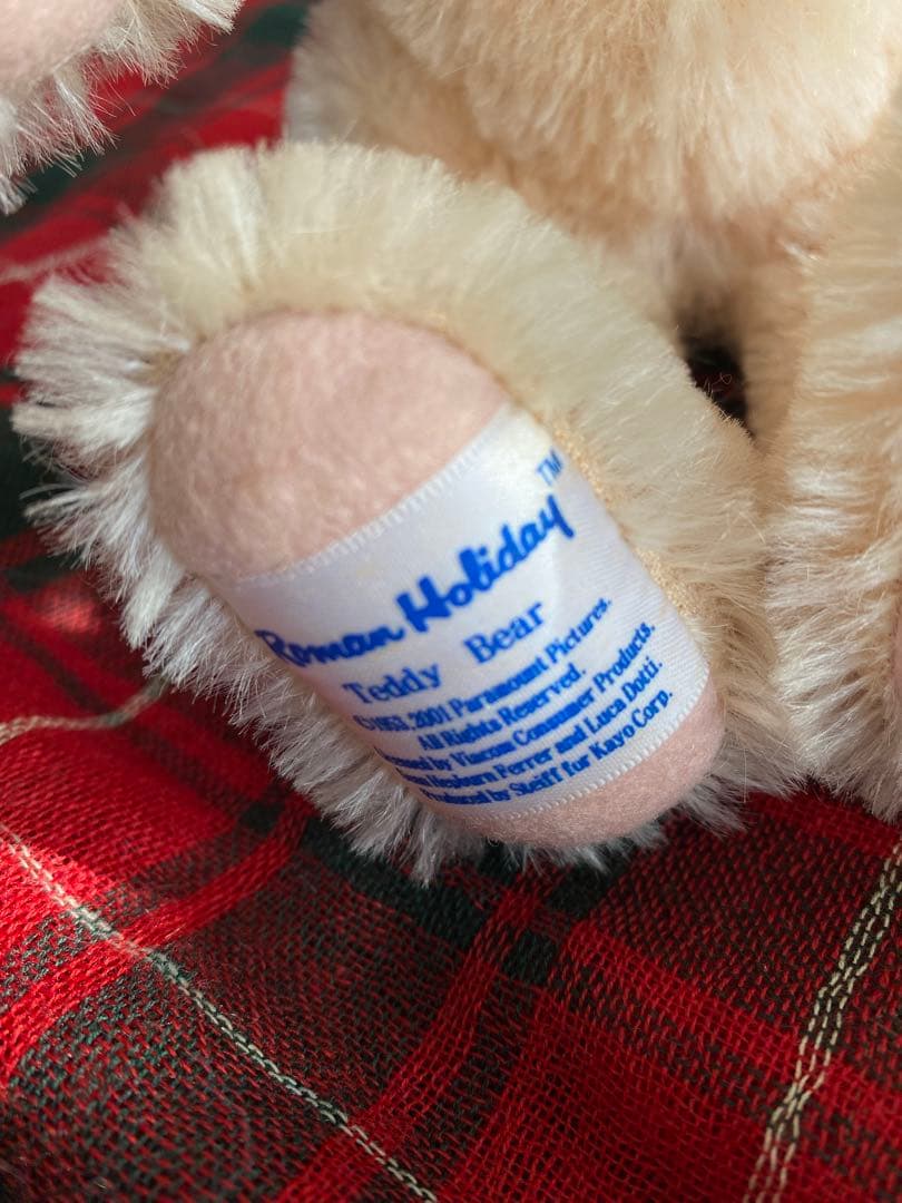 テディベアアンティーク　ローマの休日 オードリーヘプバーン