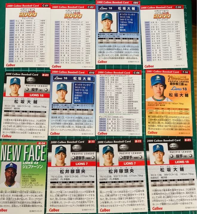 大幅値下‼️ カルビープロ野球チップスカード全５５枚　セット