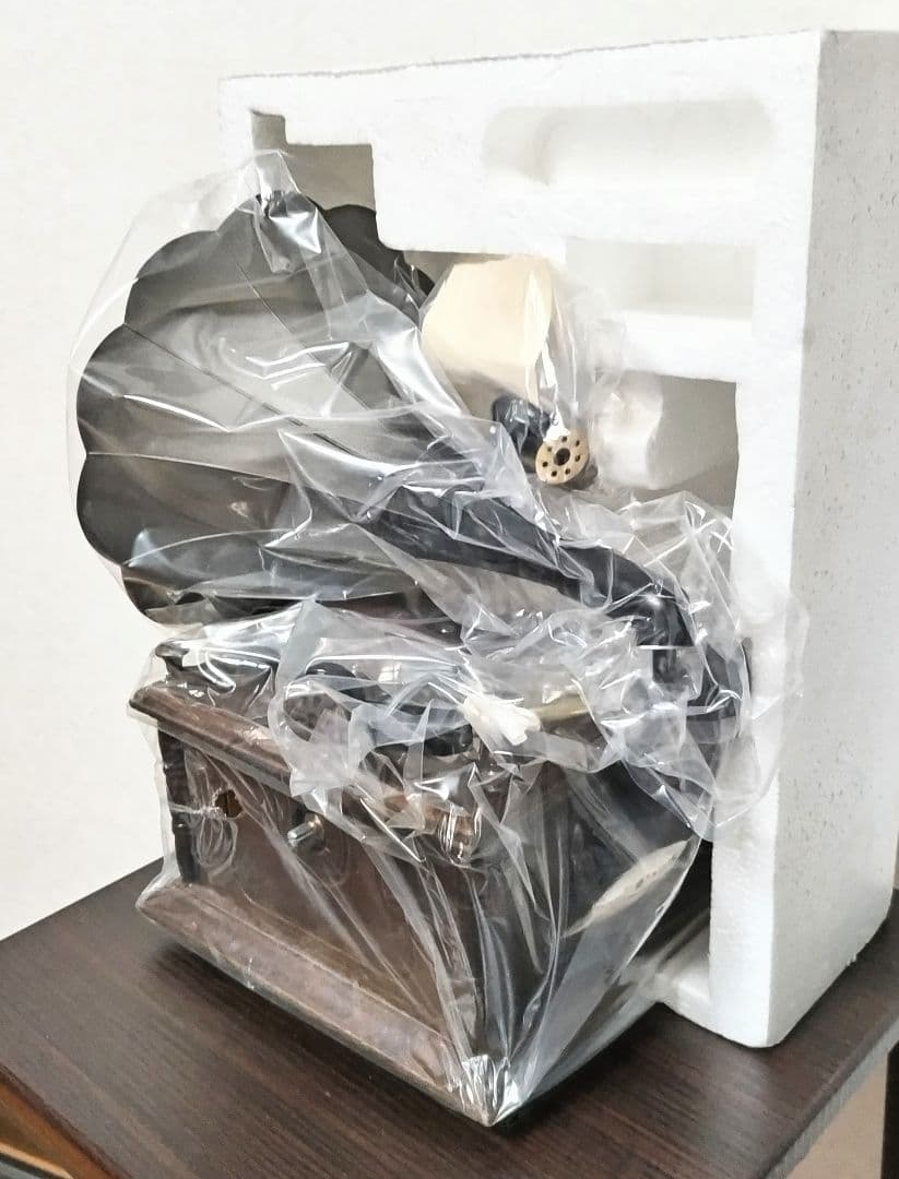 レトロ蓄音機 ナガオカ·フォノグラフ 未使用品　昭和40年代