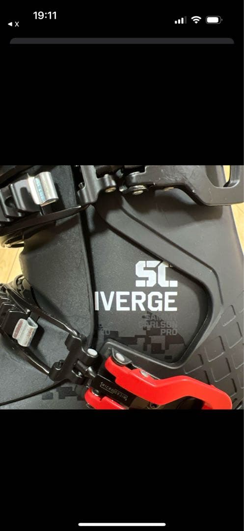 橋*本様 K2 DIVERGE SC GRIP WALK22-23モデル25.5