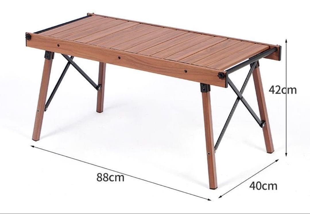 折りたたみ式アウトドアテーブル 88cm