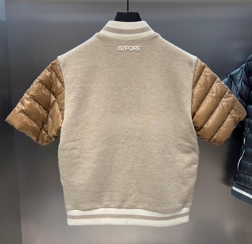 G/FORE ゴルフ メンズ 防寒 ダウン ベスト風 ショートスリーブ