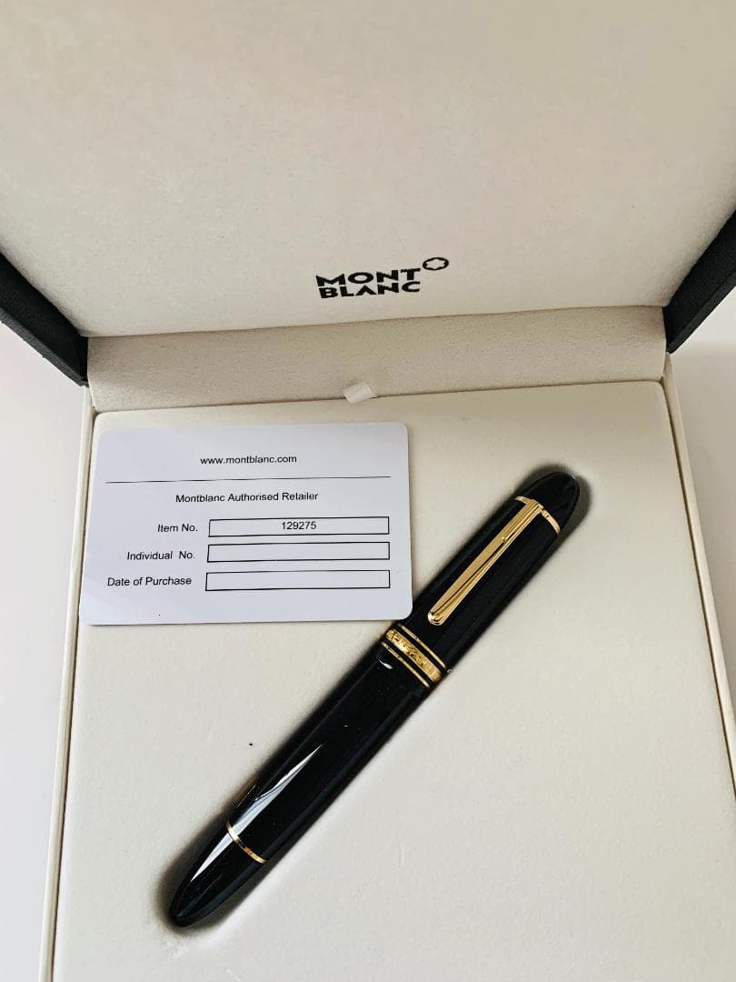 モンブラン  マイスターシュテュック 149 カリグラフィー カーブドニブ