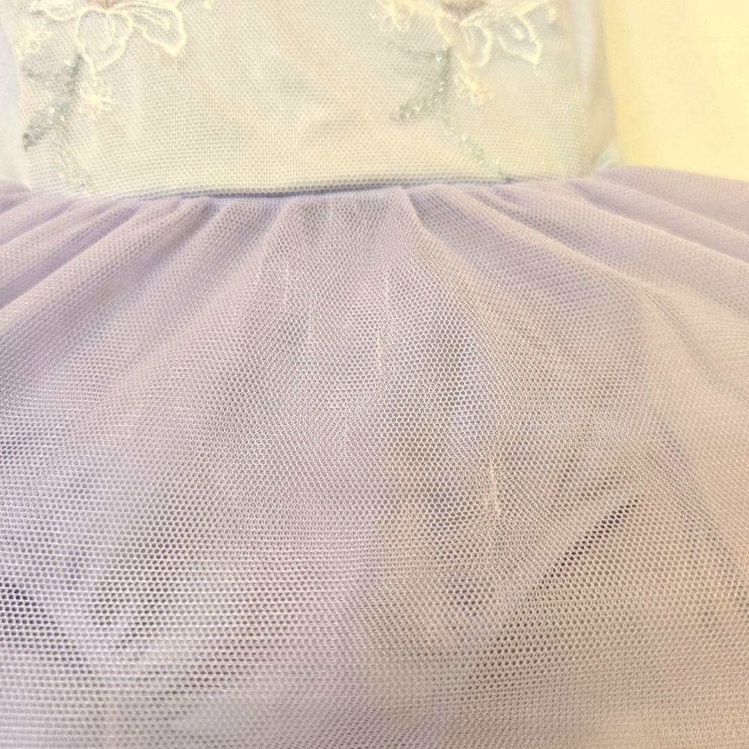 チャコット公式(chacott)スカート付レオタード バレエ パープル130cm