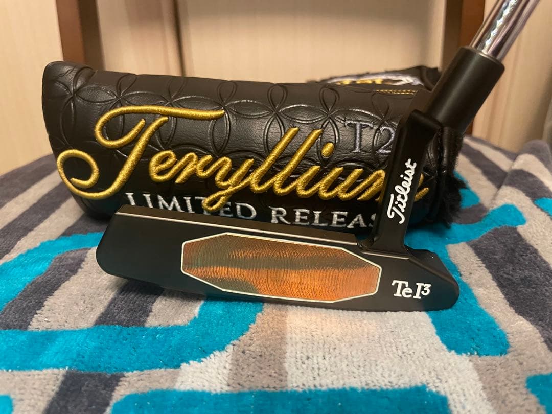 Cameron T22 パター テリリウム製ヘッドカバー付き