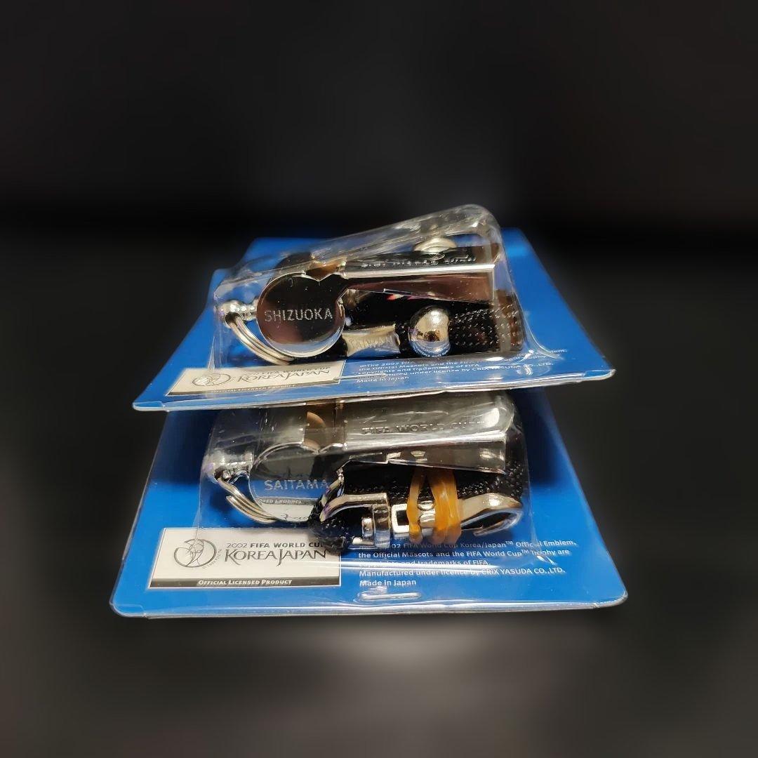レア品　野田鶴声社　サッカーワールドカップ2002 メモリアルホイッスル 10個