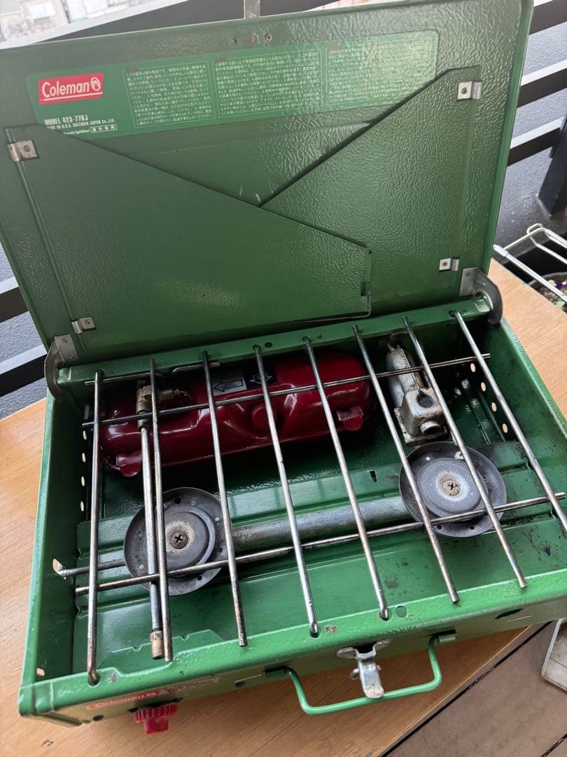 【廃盤希少品】コンパクトツーバーナー DX model 423-770J