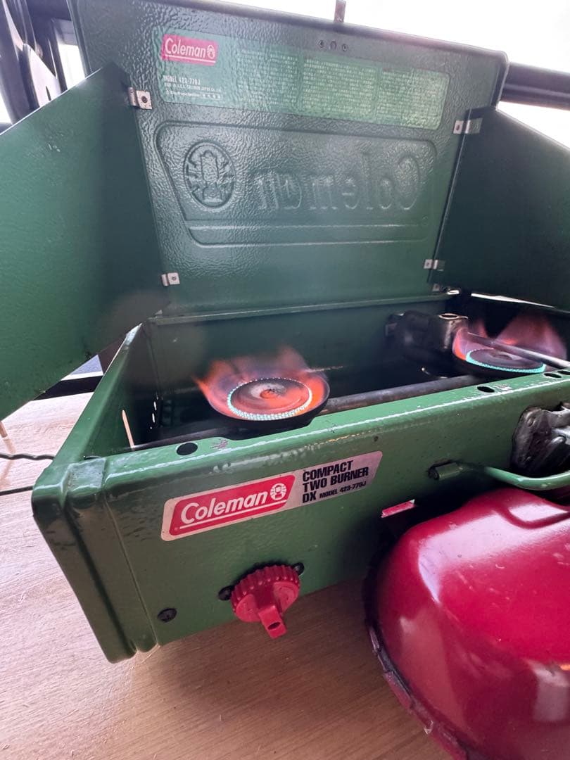 【廃盤希少品】コンパクトツーバーナー DX model 423-770J