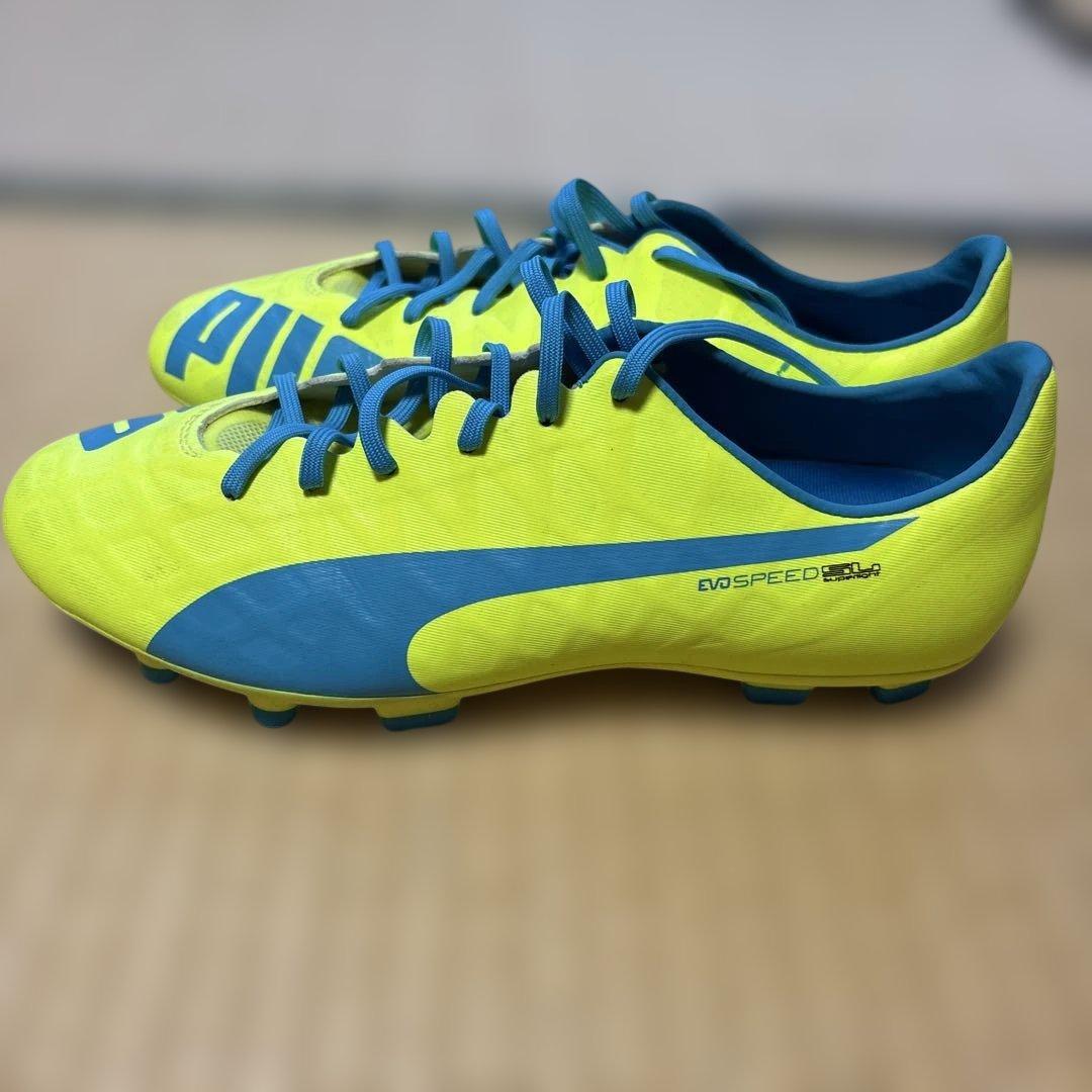 PUMA EVOSPEED サッカーシューズ イエロー/ブルー