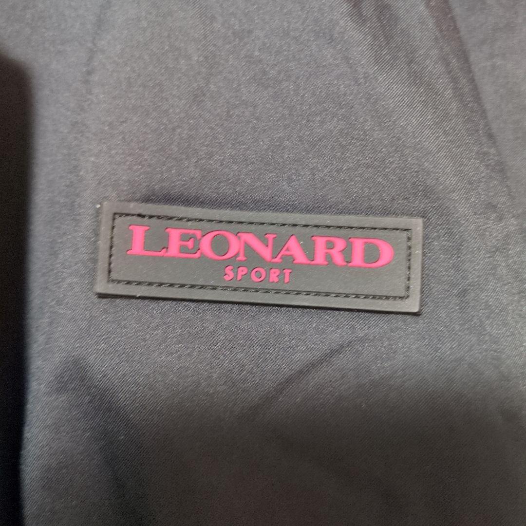 レオナールスポーツ　レインコート 上下　ブラック