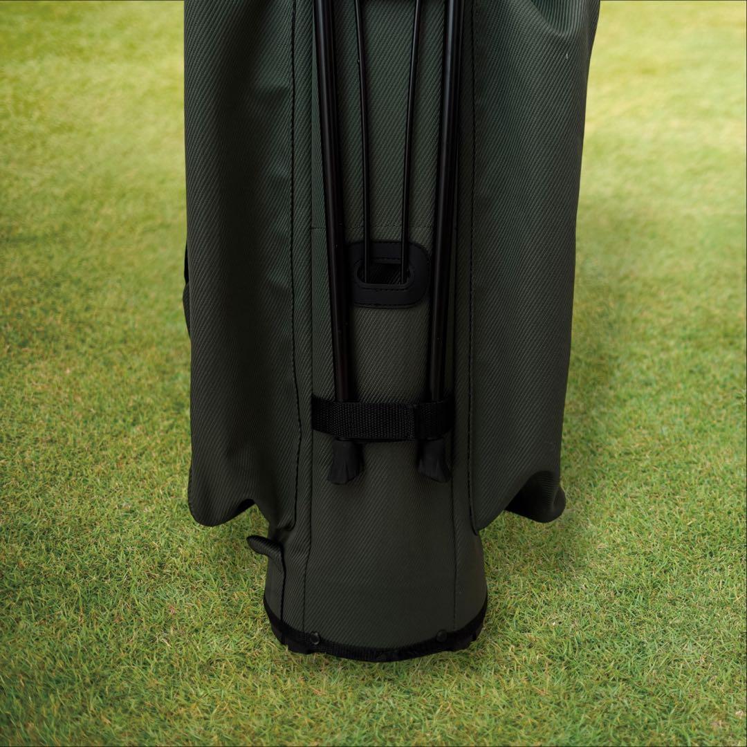 現行モデル　パーリーゲイツ　キャディ バッグ　モスグリーン　スタンド式　軽量