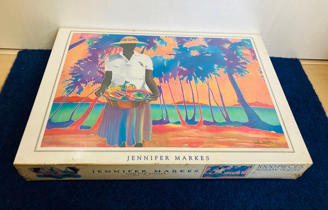 【新品・未開封】ジェニファーマークス　フィッシュフォーディナー　ジグソーパズル