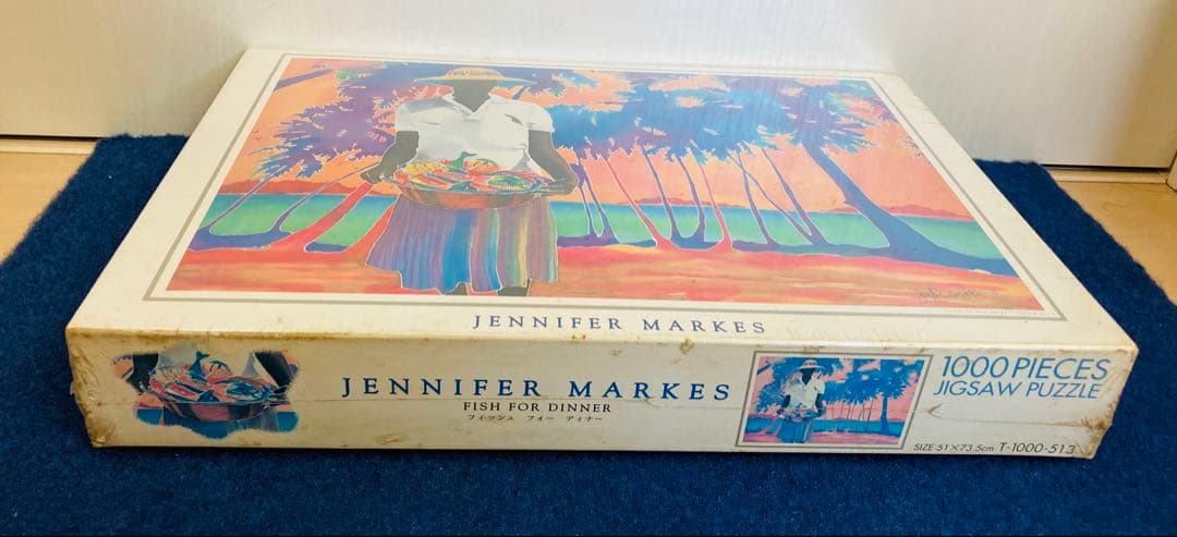 【新品・未開封】ジェニファーマークス　フィッシュフォーディナー　ジグソーパズル