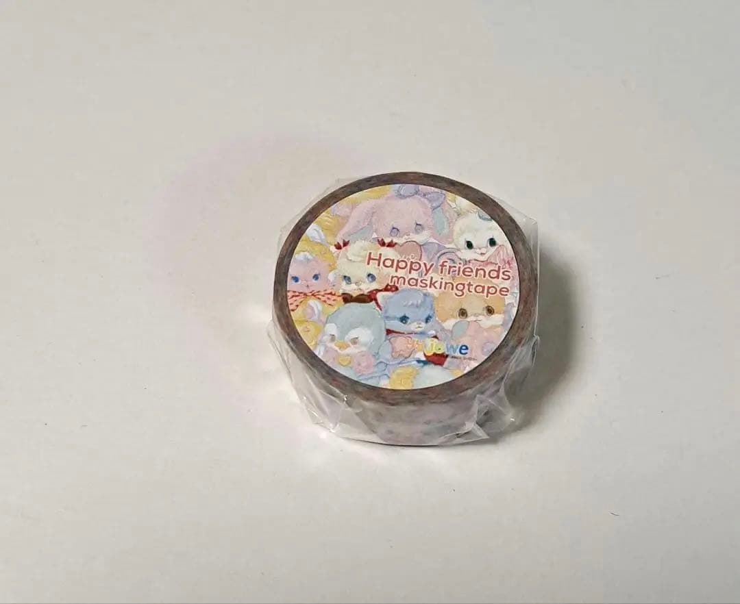 ayyjewel マスキングテープ　ハッピーフレンズ