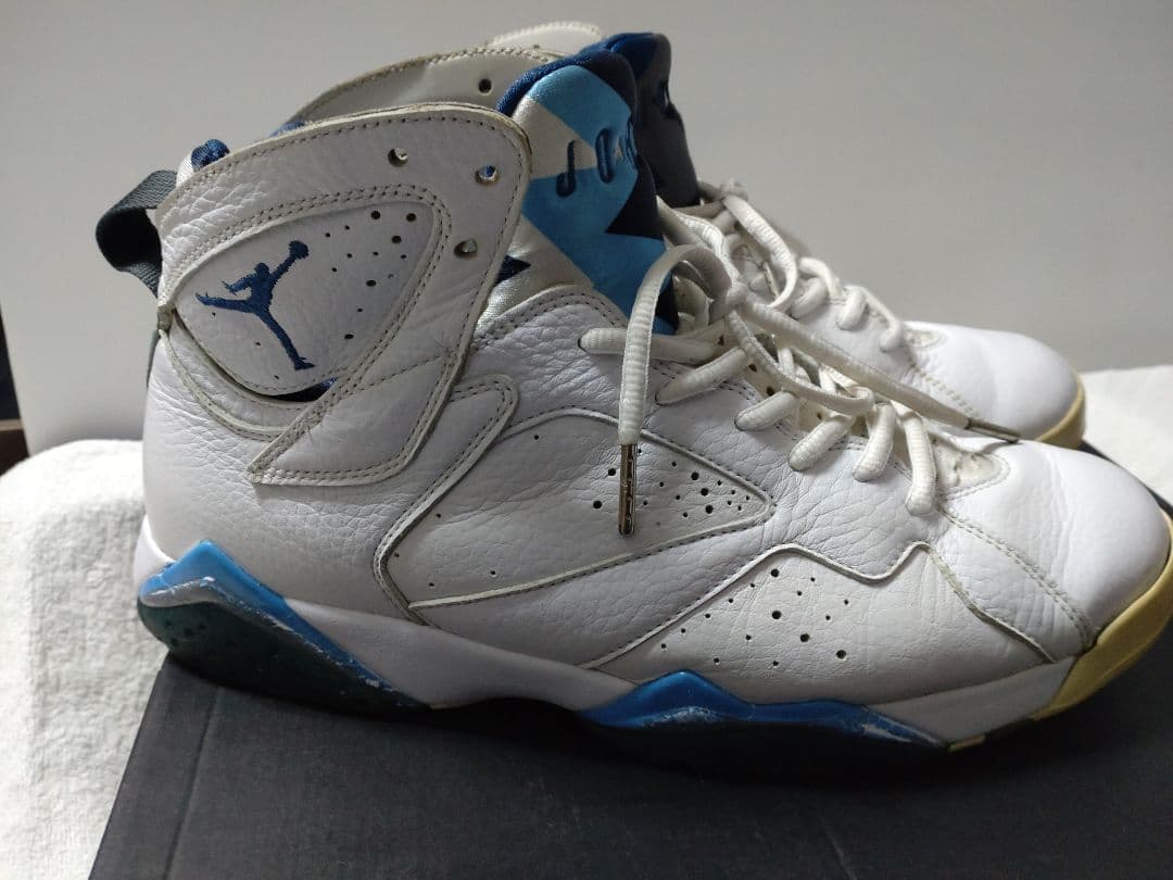 NIKE　エアジョーダン７　フレンチブルー２０１５モデル