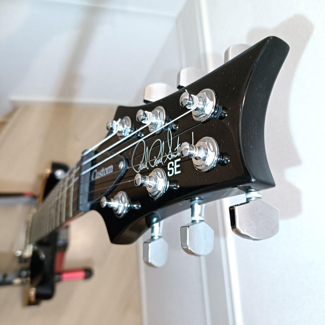PRS SE CUSTOM 24 gray black メンテ済