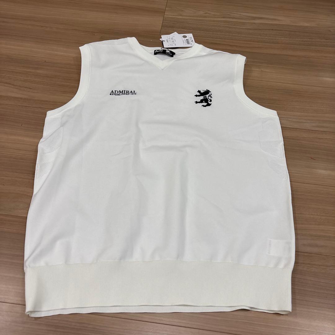 Admiral Golf ベスト ホワイト LL