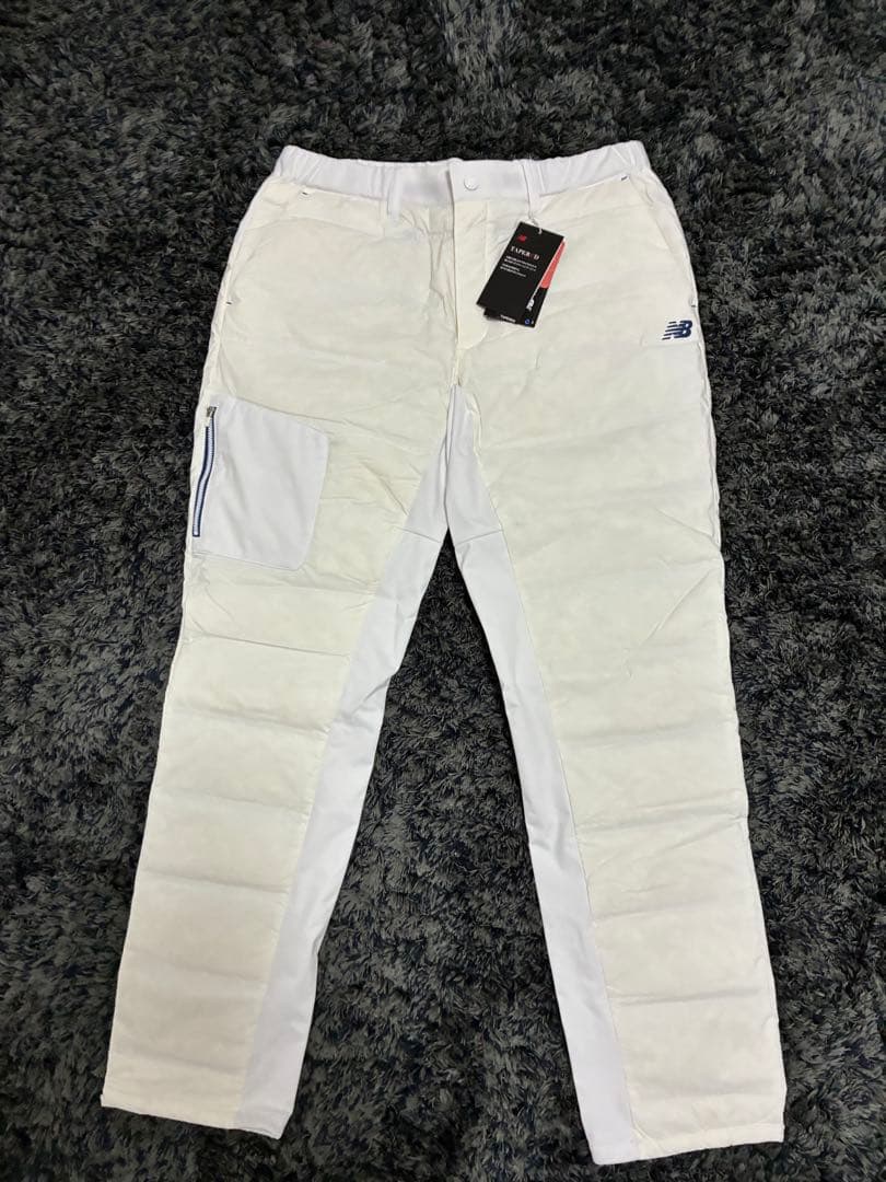 new balance golf吸湿発熱 ライトダウン テーパードパンツ L