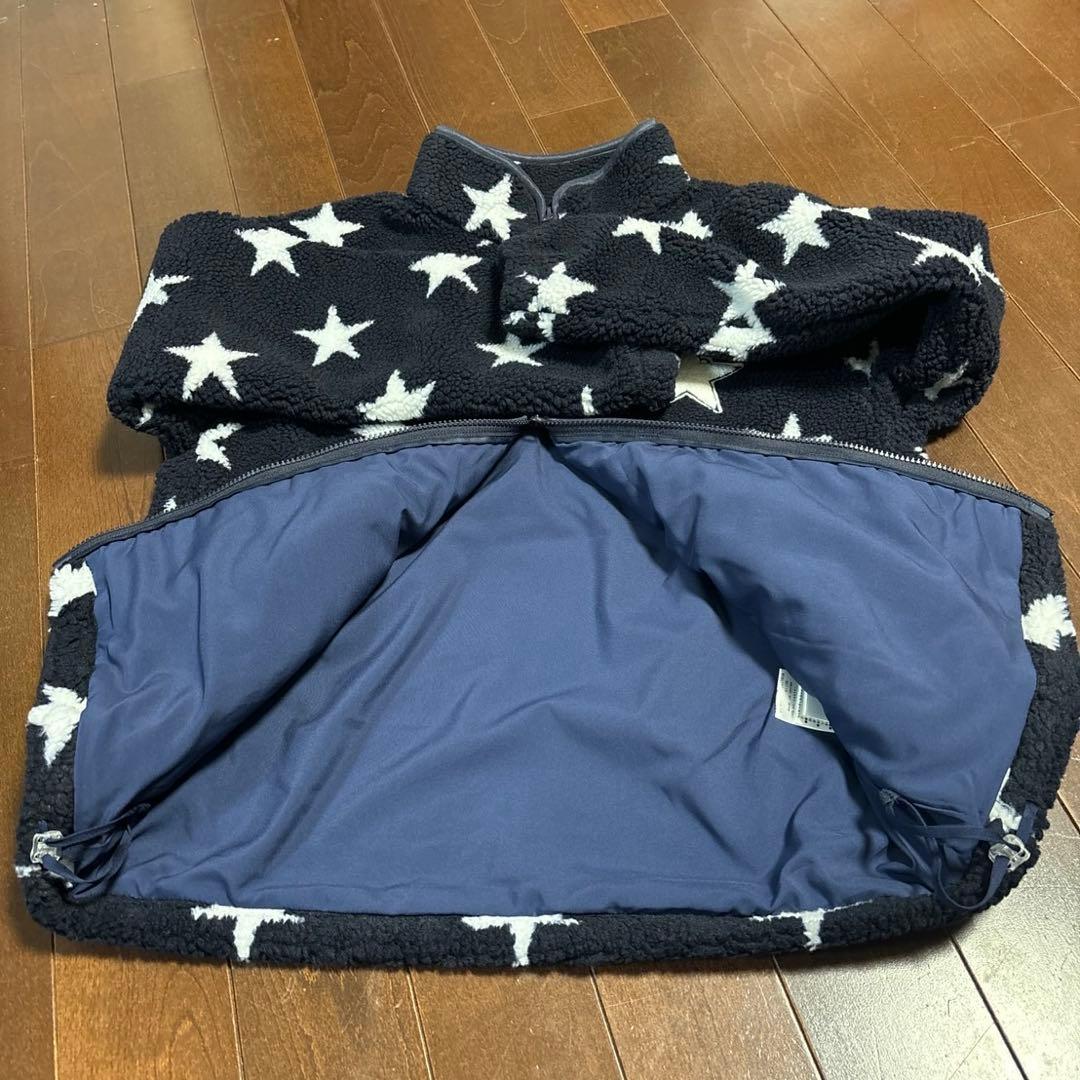 ジャックバニー　ドラえもん星柄先染めボアジャケットサイズ1