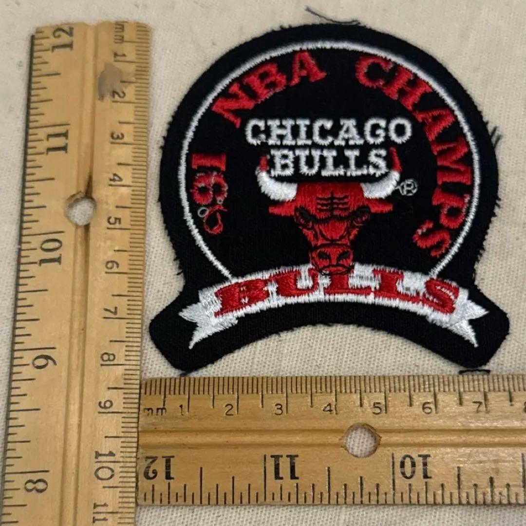 90s NBA デッドストック シカゴブルズ®️ ワッペン 刺繍 ③