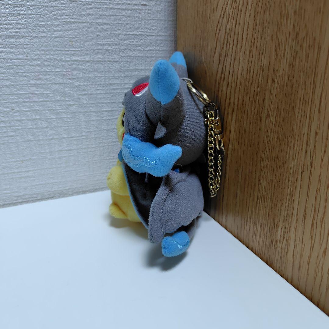 ポケットモンスター メガリザードン ポンチョ ピカチュウ マスコット ぬいぐるみ