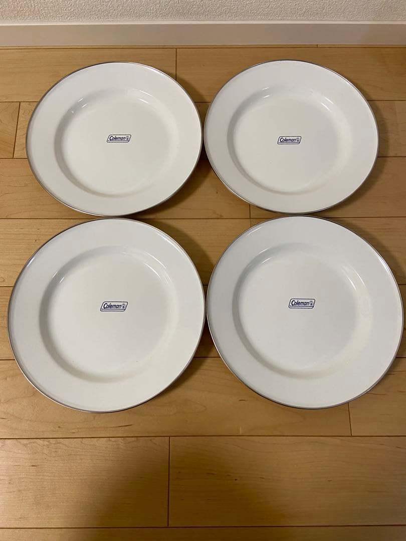 コールマン Coleman 食器セット エナメル 5人分セット 収納ケース付