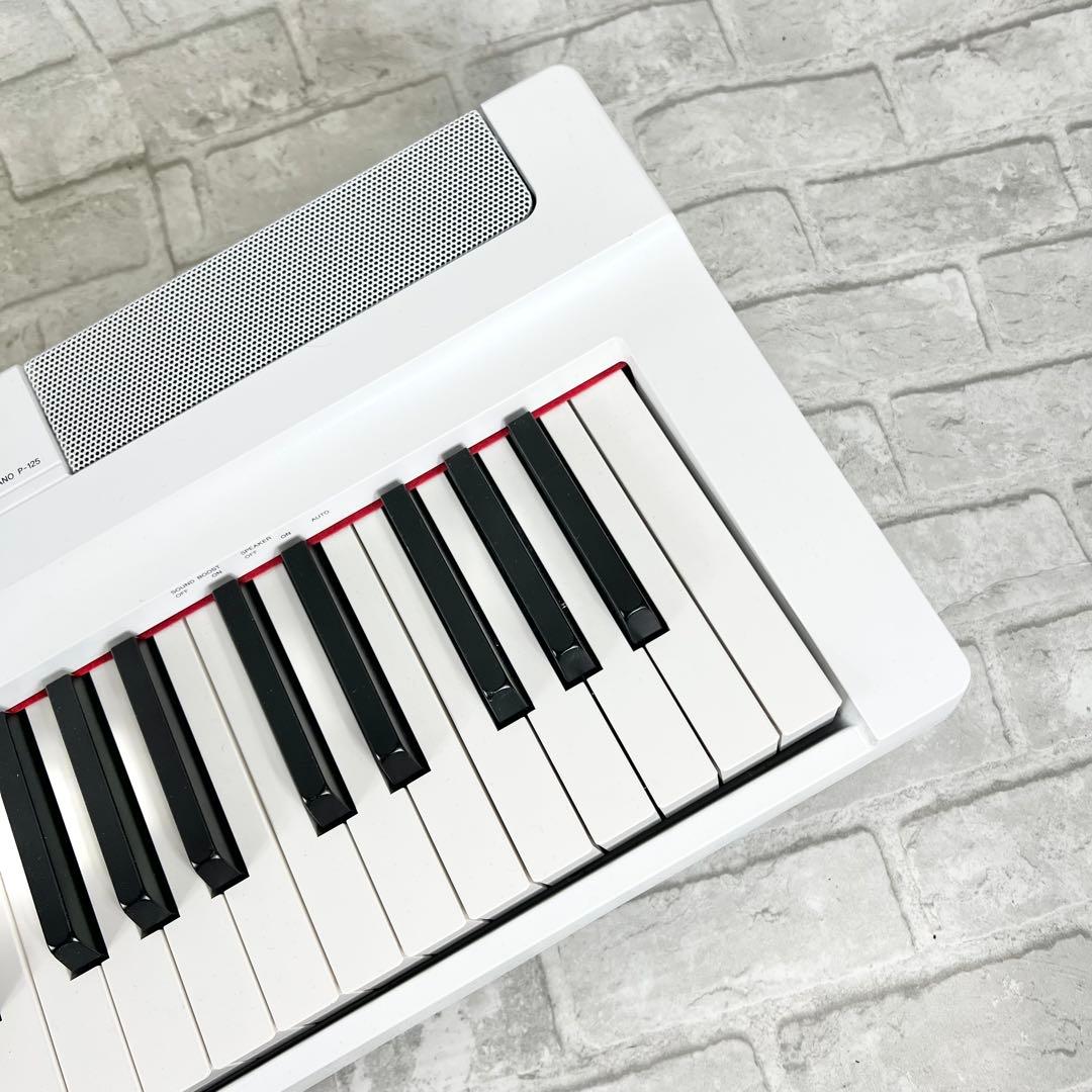 Yamaha ヤマハ P-125 ホワイト 88鍵 電子ピアノ