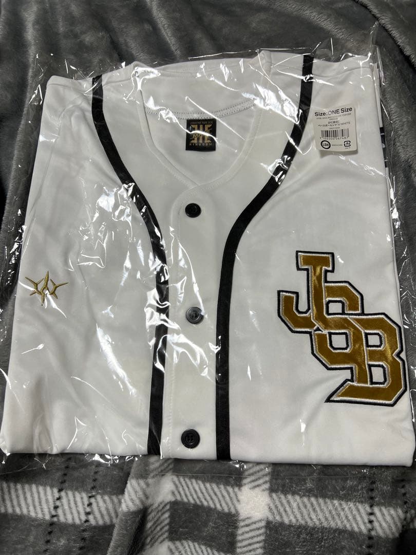 三代目JSB KINGDOM ベースボールシャツ