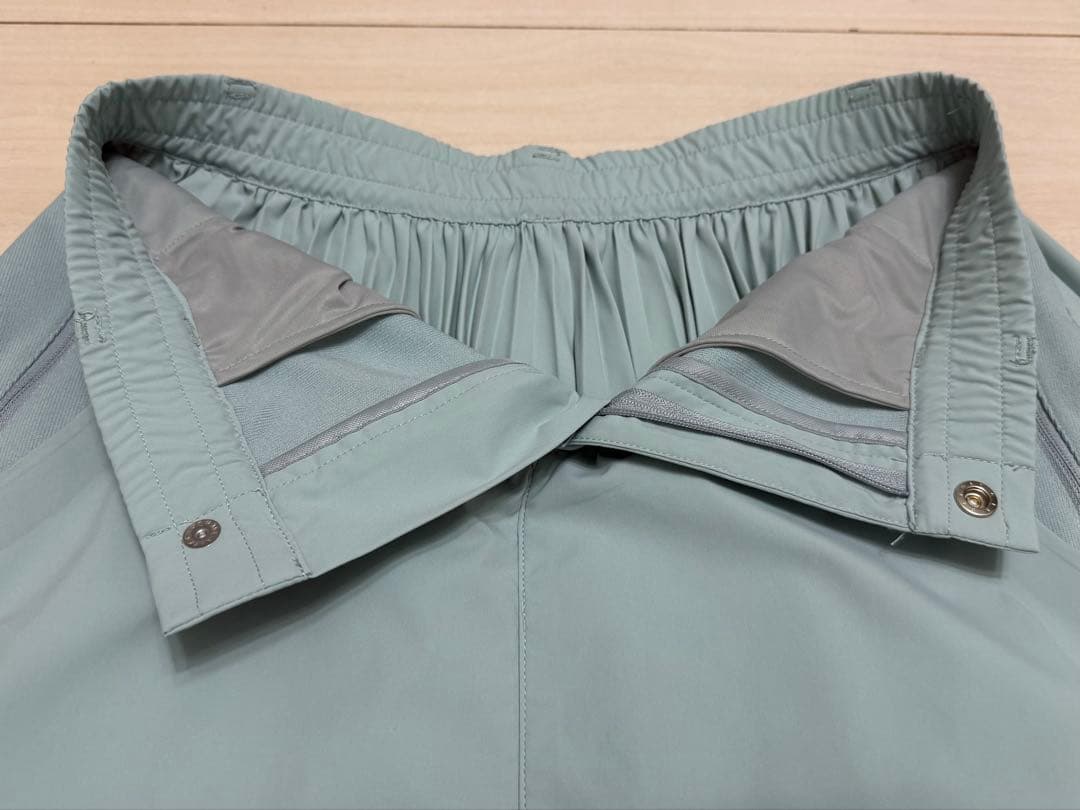 PGG◾️セットアップ◾️フルジップパーカー　スカート　アクアグリーン