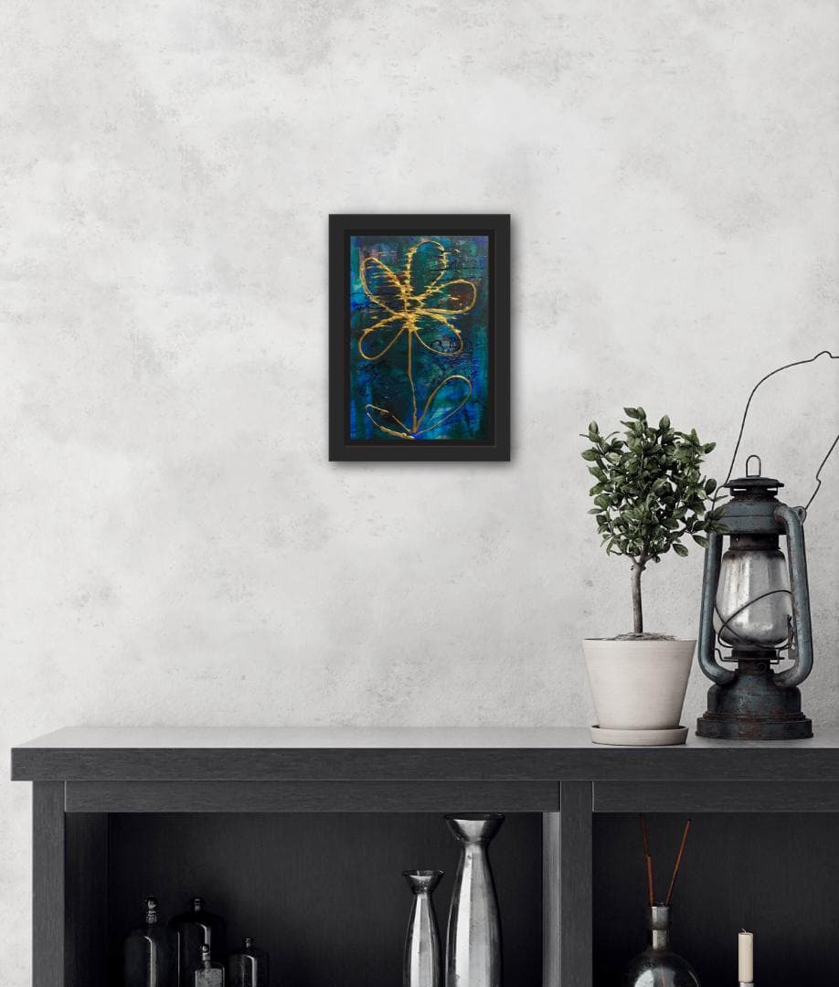 RENA SMサイズ 原画 絵 アート 抽象画 アートボード キャンバス