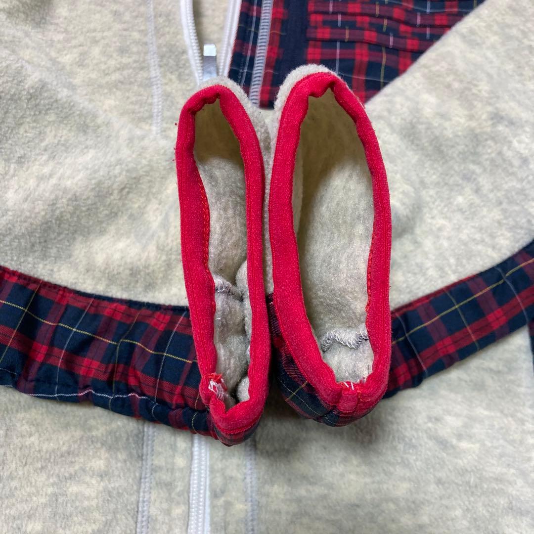 極美品　adidas golf フリースジャケット　ダブルジップアップ　サイズM