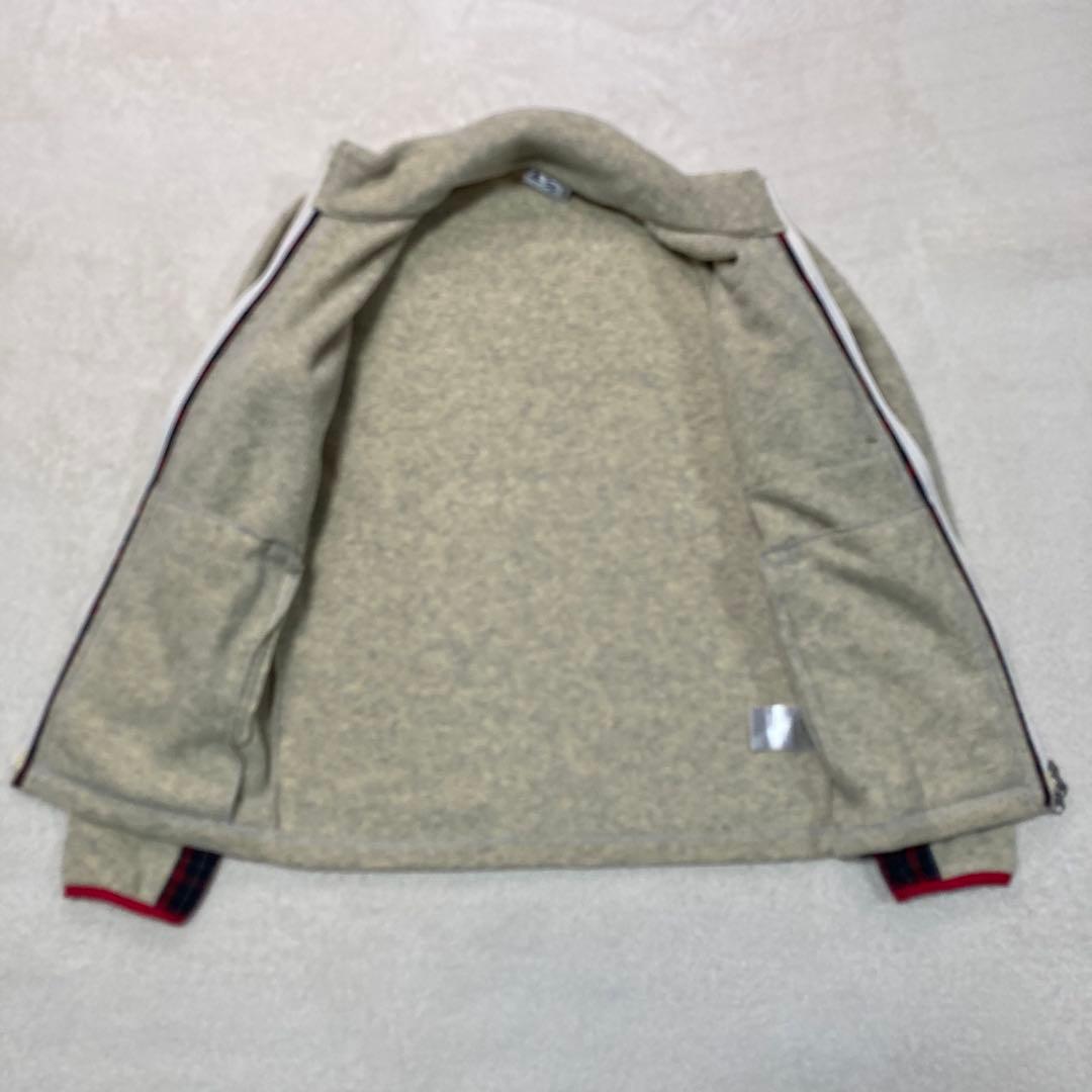 極美品　adidas golf フリースジャケット　ダブルジップアップ　サイズM