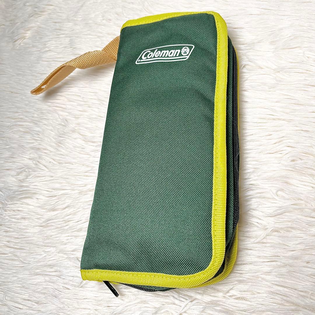 【Coleman】キャンプ食器＆調理器具フルセット ドライネット付き