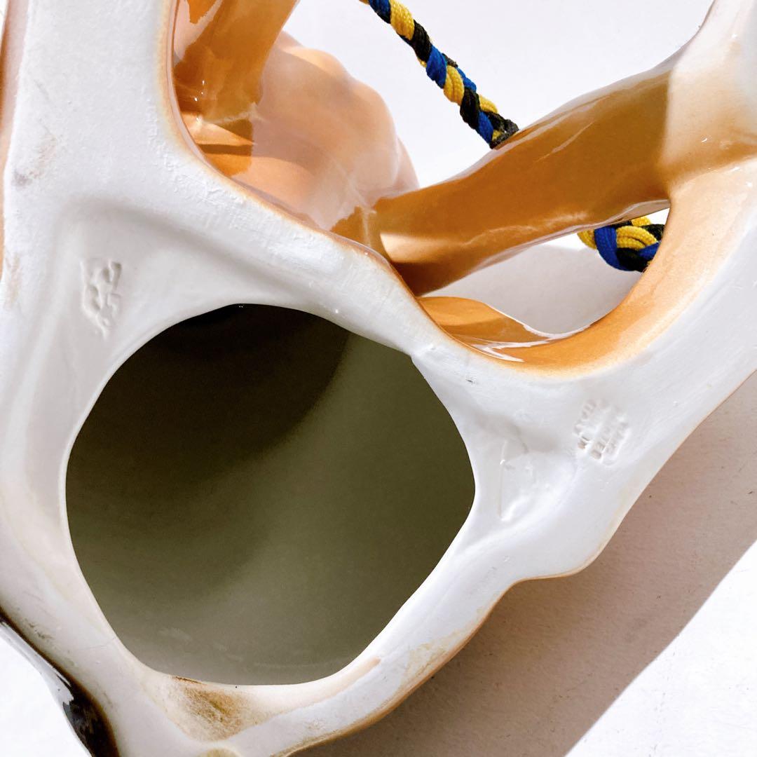 ボクサー 置物 オブジェ イタリア製 陶器 動物 雑貨 犬 イヌ 80cm