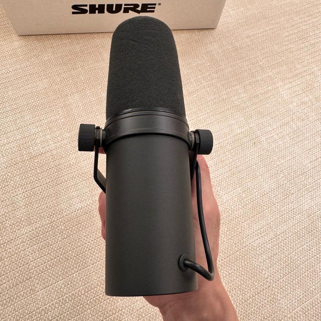 SHURE SM7B ダイナミックマイク　プリアンプ付き