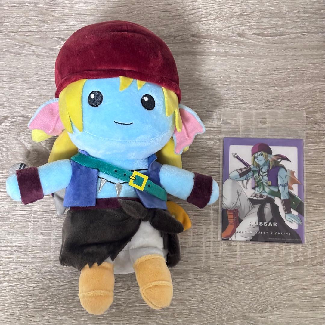 ドラクエ10 DQX ヒューザ ぬいぐるみ アクリルフォトカード セット